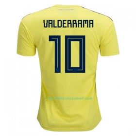 Fußballtrikots Kolumbien Valderrama 10 WM 2018 Heimtrikotsatz kaufen